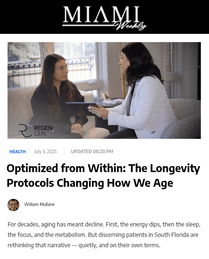 Miami Weekly Optimized from Within CSLC & RegenCen